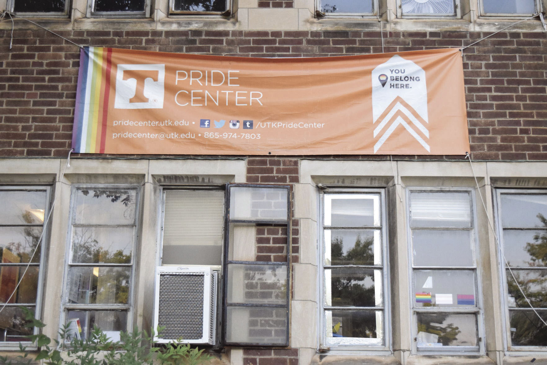 Pride Center banner
